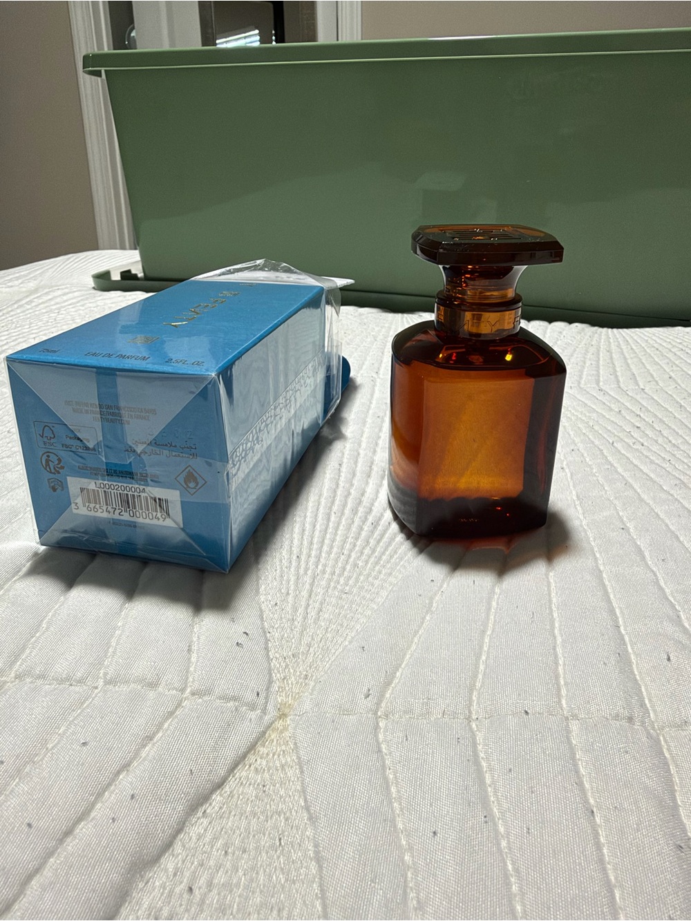 Fenty Beauty Amber Glass Apothecary Vase